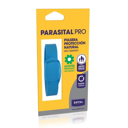 Zotal Parasital Pro Humana Repelentes Naturales Pulsera, 1 Unidad