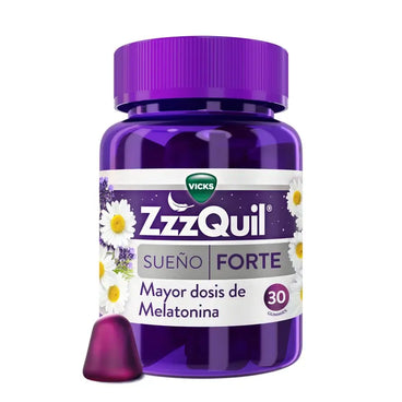 ZzzQuil Natura Forte Melatonina, 30 Gummies