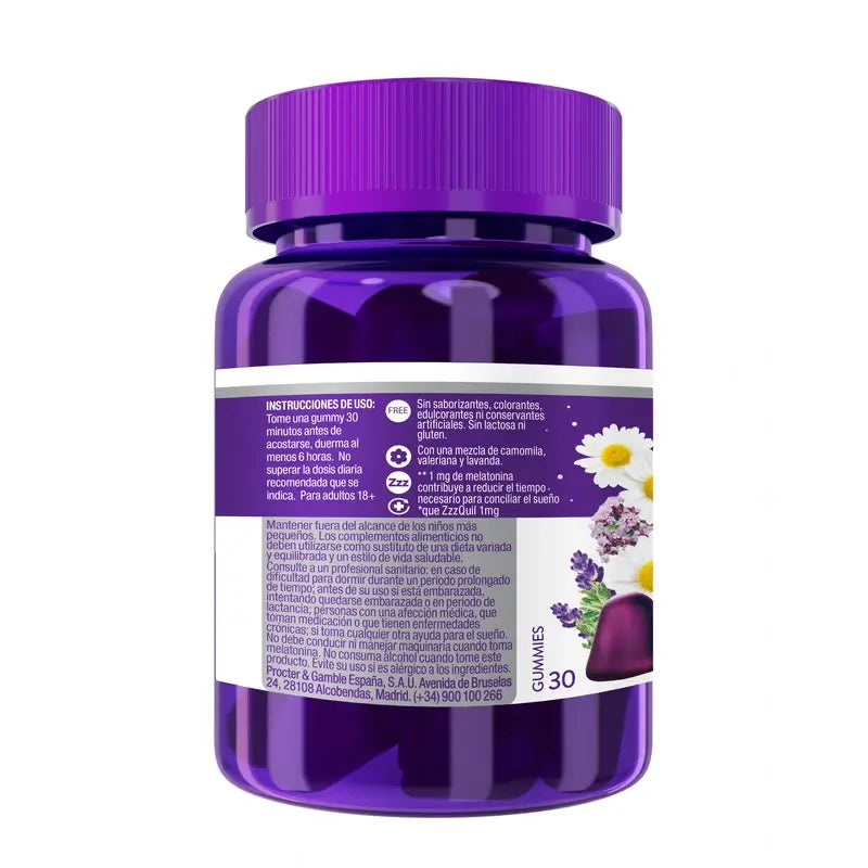 ZzzQuil Natura Forte Melatonina, 30 Gummies