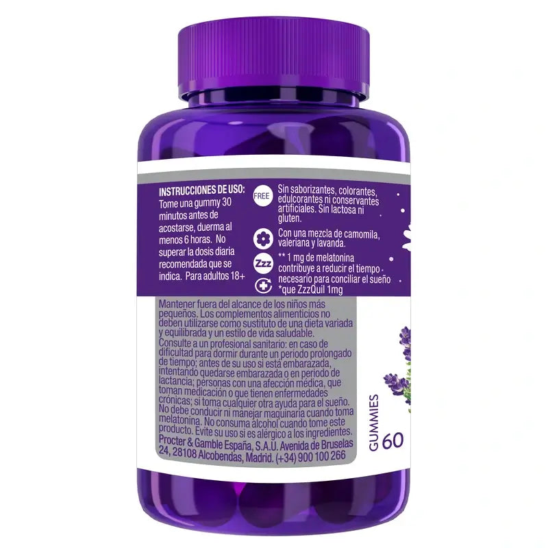 ZzzQuil Sueño Forte 60 Gummies