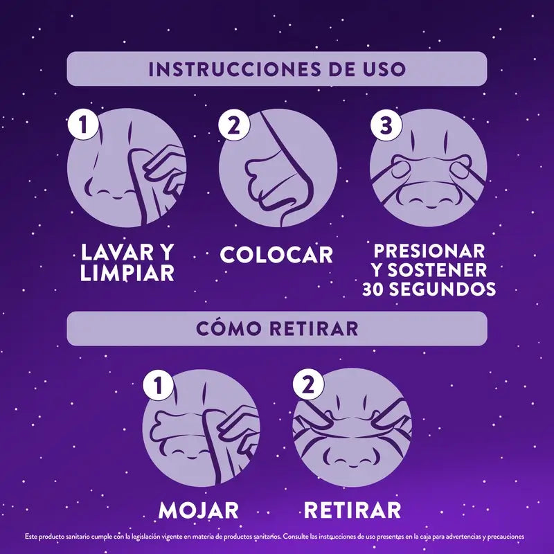ZzzQuil Sueño Tiras Nasales, Respira y Duerme Mejor, 26 Tiras